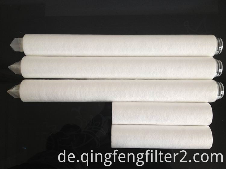 High Flux 10 '' 20 Zoll PP Melt Blown Spun Filterpatrone 3.0um 5.0 Micron für die Vorfiltration